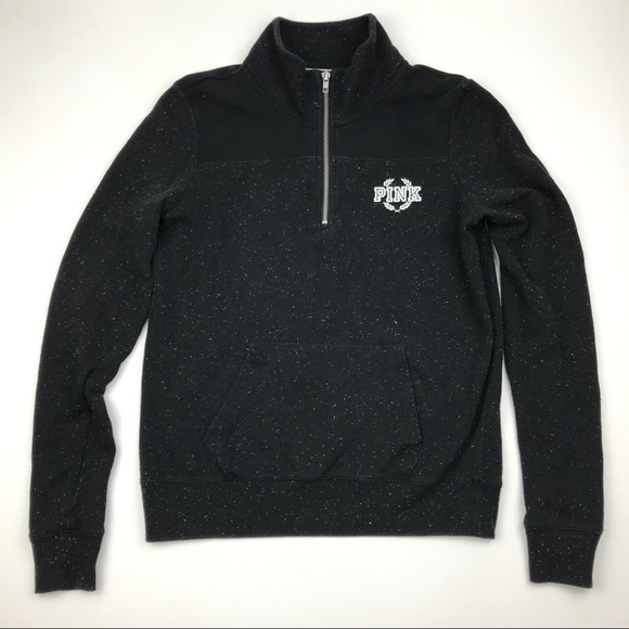 PINK Victoria's Secret Tops - Victoria's Secret Pink Perfect Zip Sweatshirt Sz S